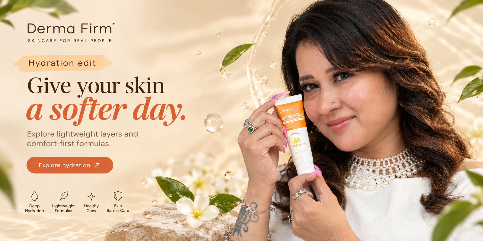 Derma Firm Hydration Edit - Give your skin a softer day